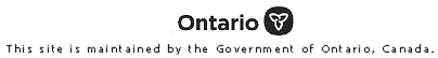 Ontario Government Logo